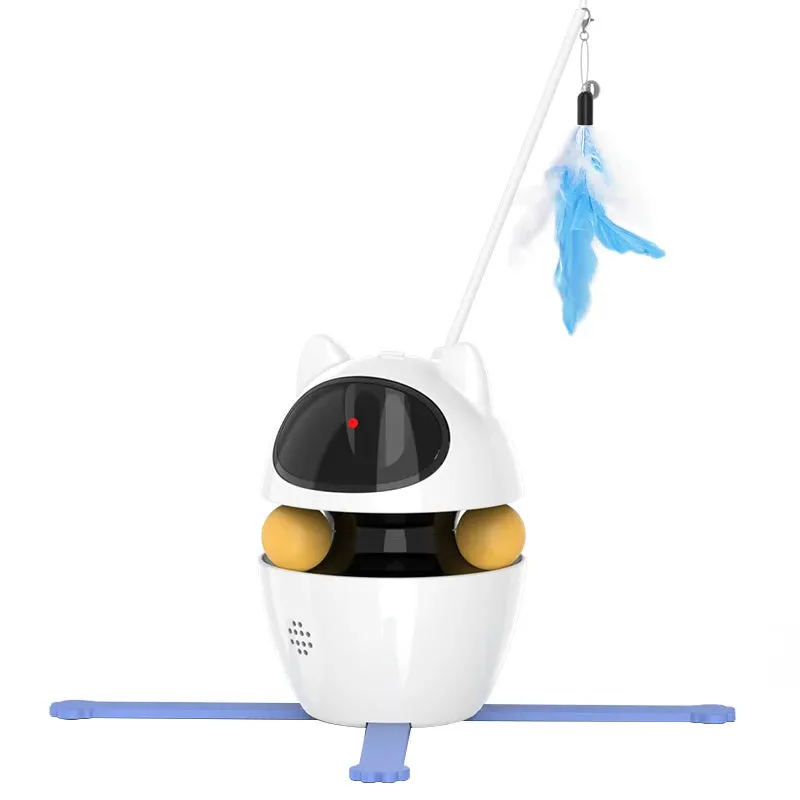 3 In 1 Automatic Interactive Cat Toys with LED Laser