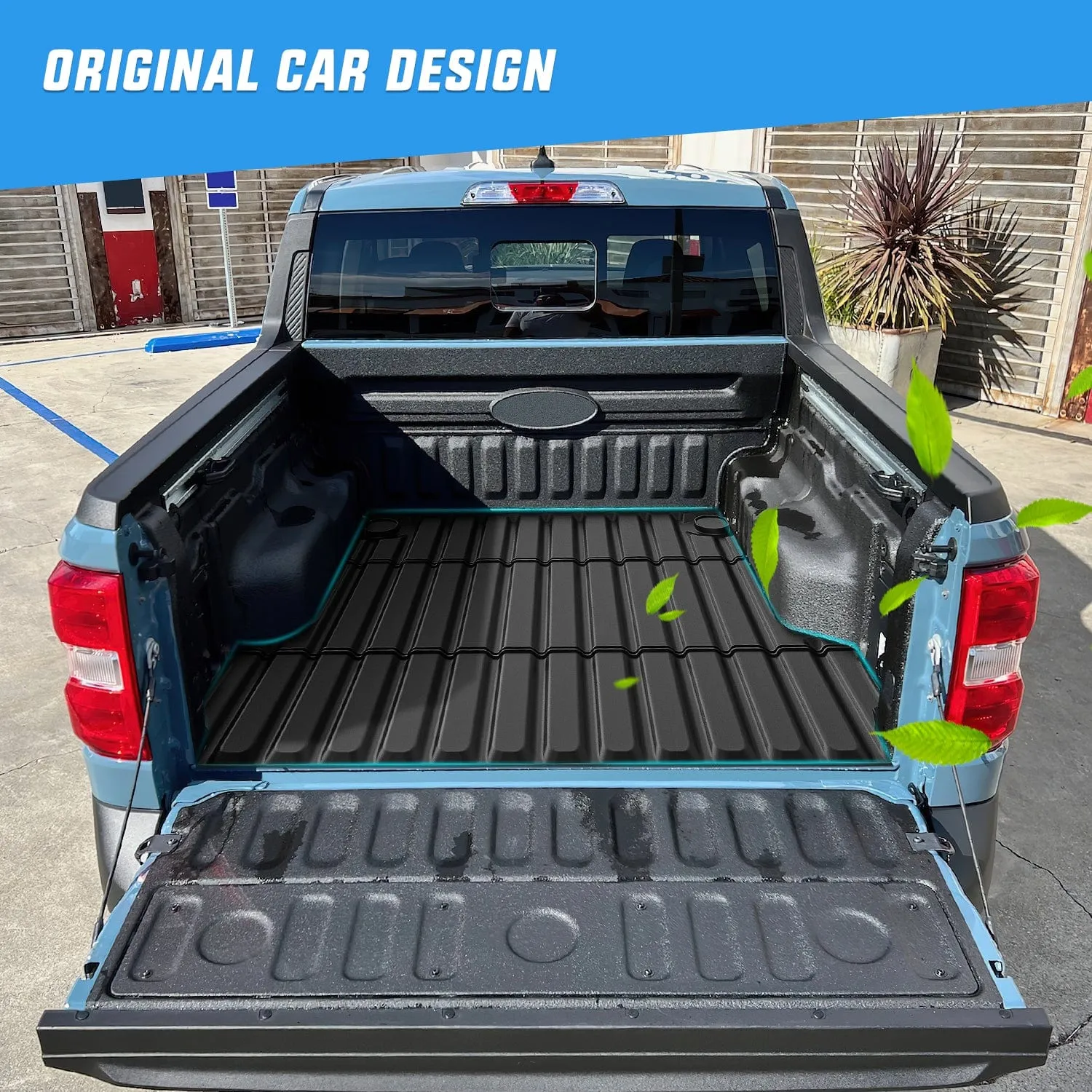 4.5ft Rubber Short Bed For 2022 2023 2024 Ford Maverick (Hybrid & Gas Model)