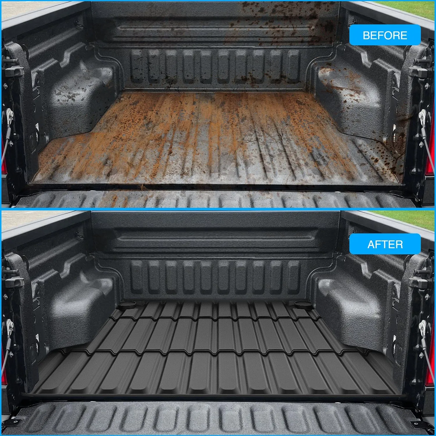 4.5ft Rubber Short Bed For 2022 2023 2024 Ford Maverick (Hybrid & Gas Model)