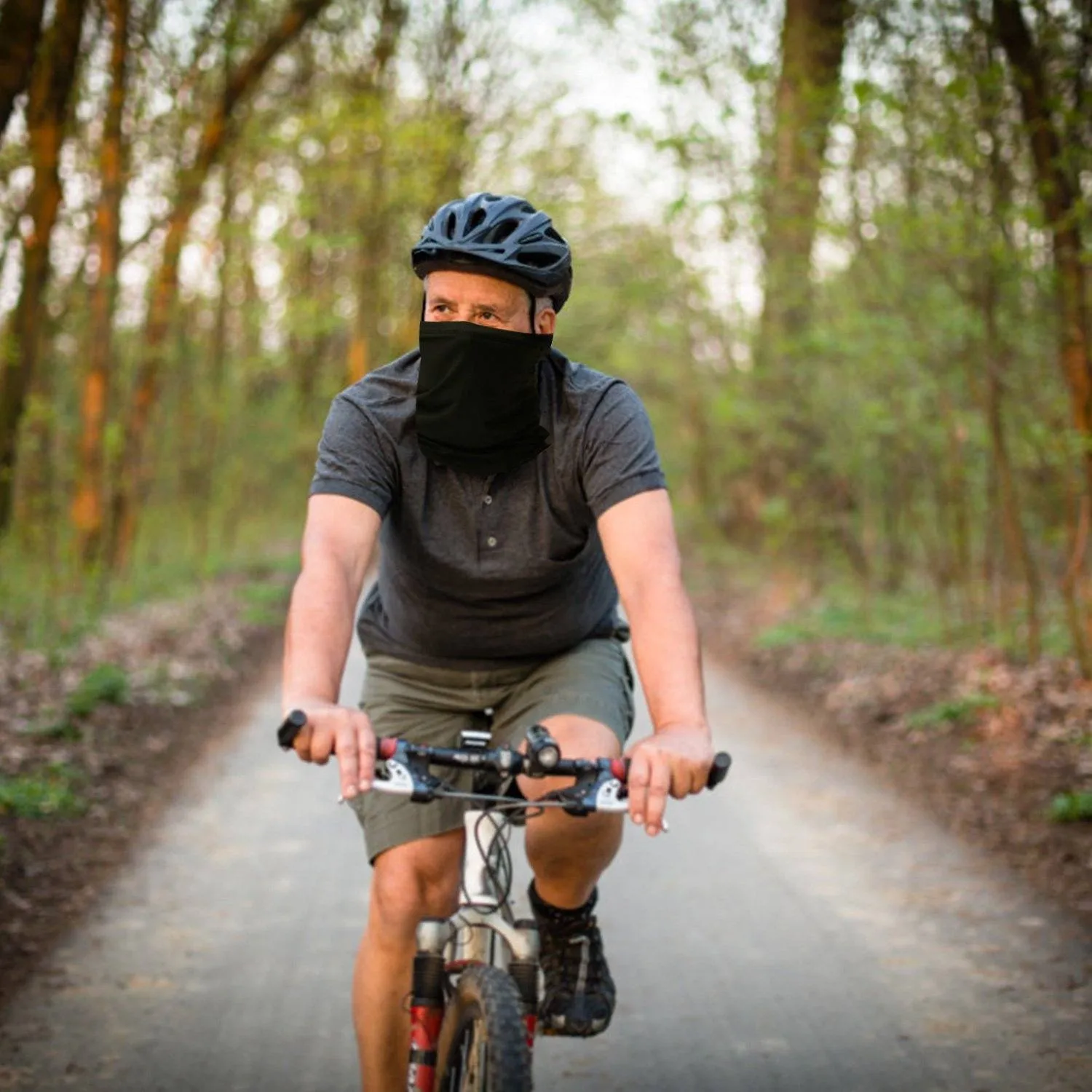 6-Pieces: Summer Neck Gaiter UV Sunscreen Protection Face Mask