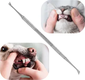 ARSUK Pet Dental Tooth Scaler Teeth Cleaning Tool, Dog Plaque Remover Teeth Whitening, Stainless Steel (6.5 Inch) (Pack of 1)