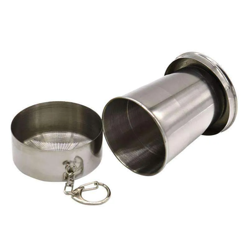 Collapsible Stainless Steel Travel Cup