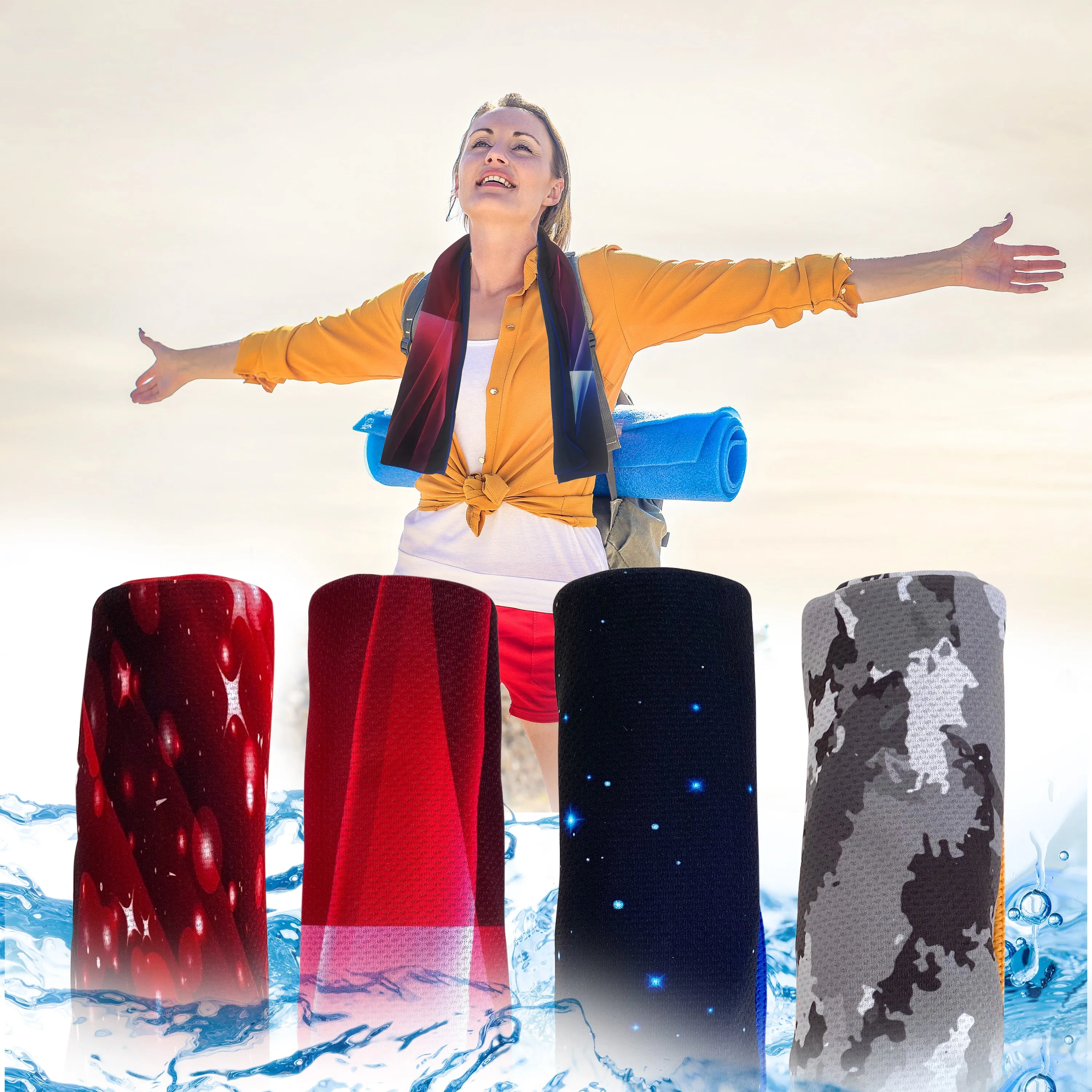 Cooling Towel - 4 PACKS
