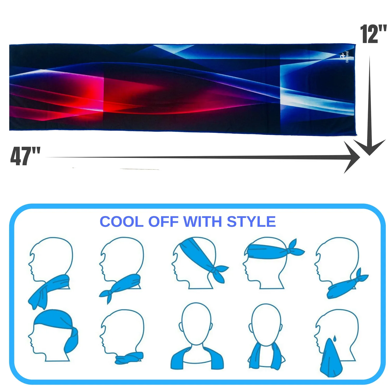 Cooling Towel - 4 PACKS
