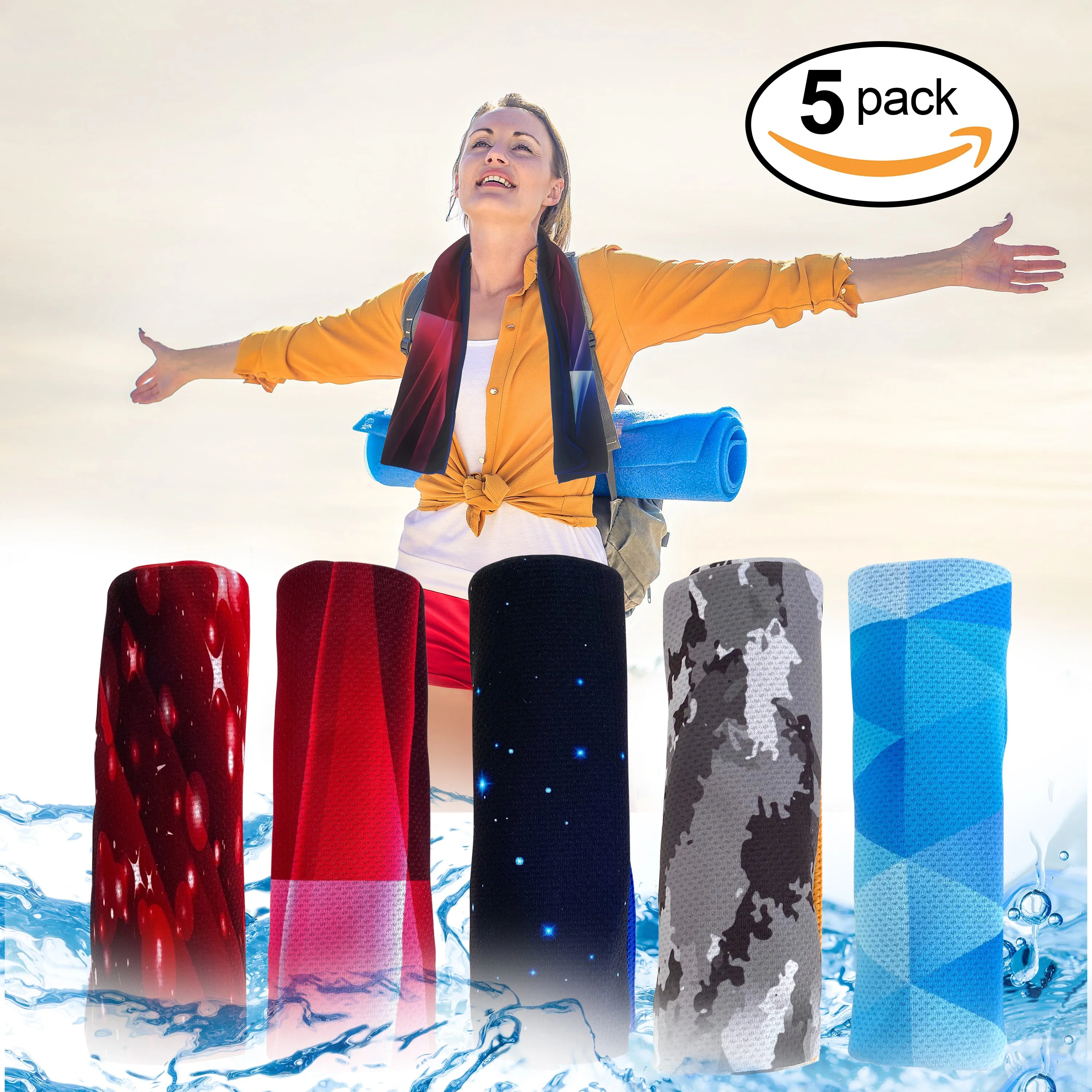 Cooling Towel - 5 PACKS