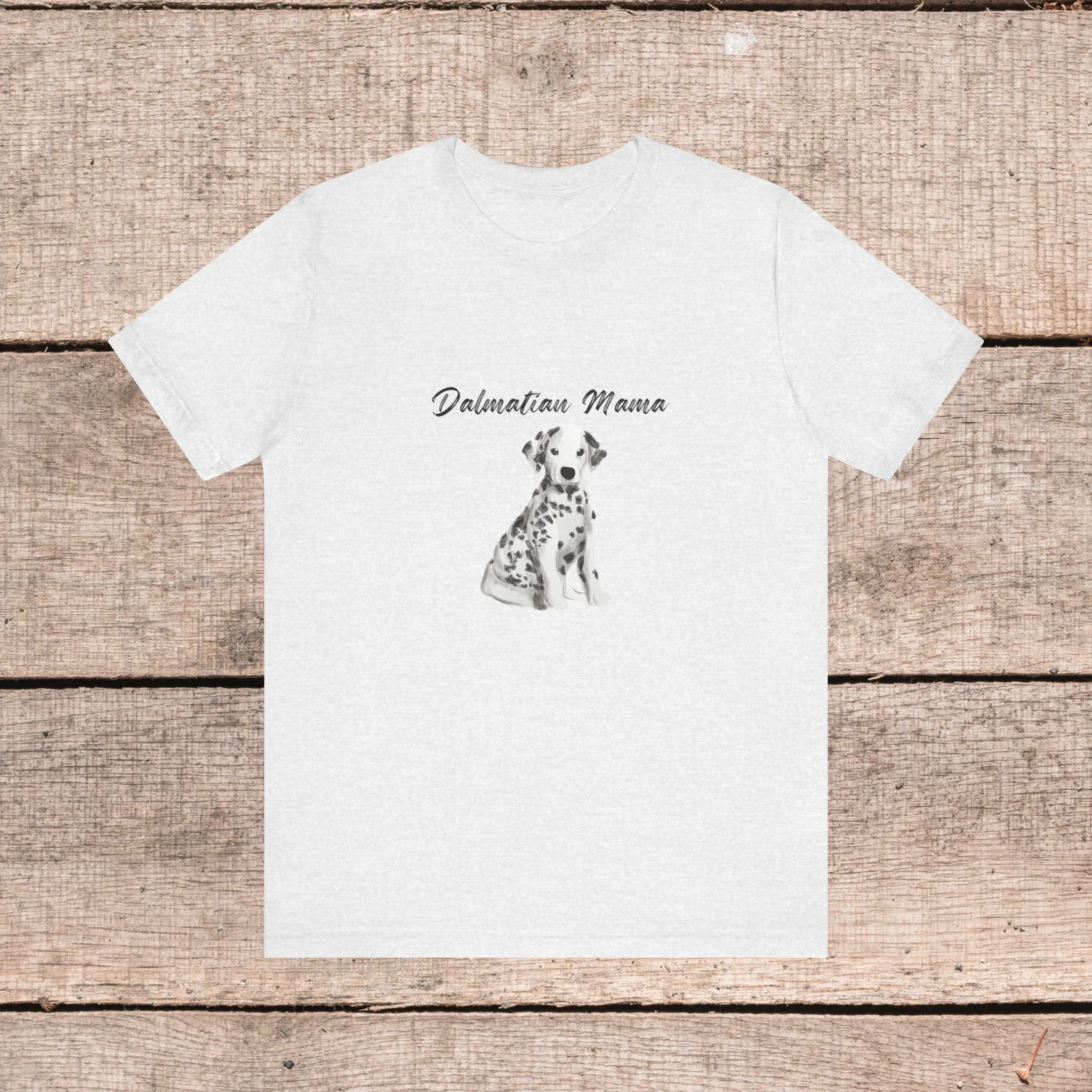 Dalmatian Dog Lover T-shirt on Comfy Bella Canvas Style Women's Tee for Dalmatian Dog Lover, Dog People Gift, Gift for Her