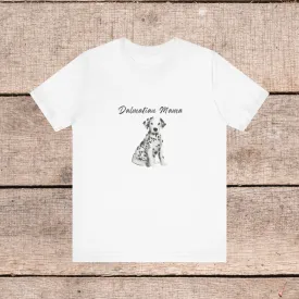 Dalmatian Dog Lover T-shirt on Comfy Bella Canvas Style Women's Tee for Dalmatian Dog Lover, Dog People Gift, Gift for Her