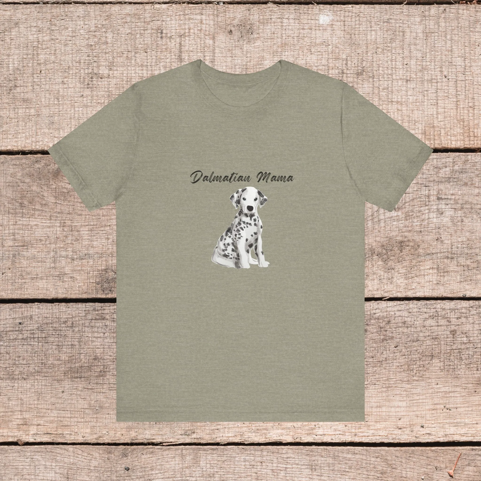 Dalmatian Dog Lover T-shirt on Comfy Bella Canvas Style Women's Tee for Dalmatian Dog Lover, Dog People Gift, Gift for Her