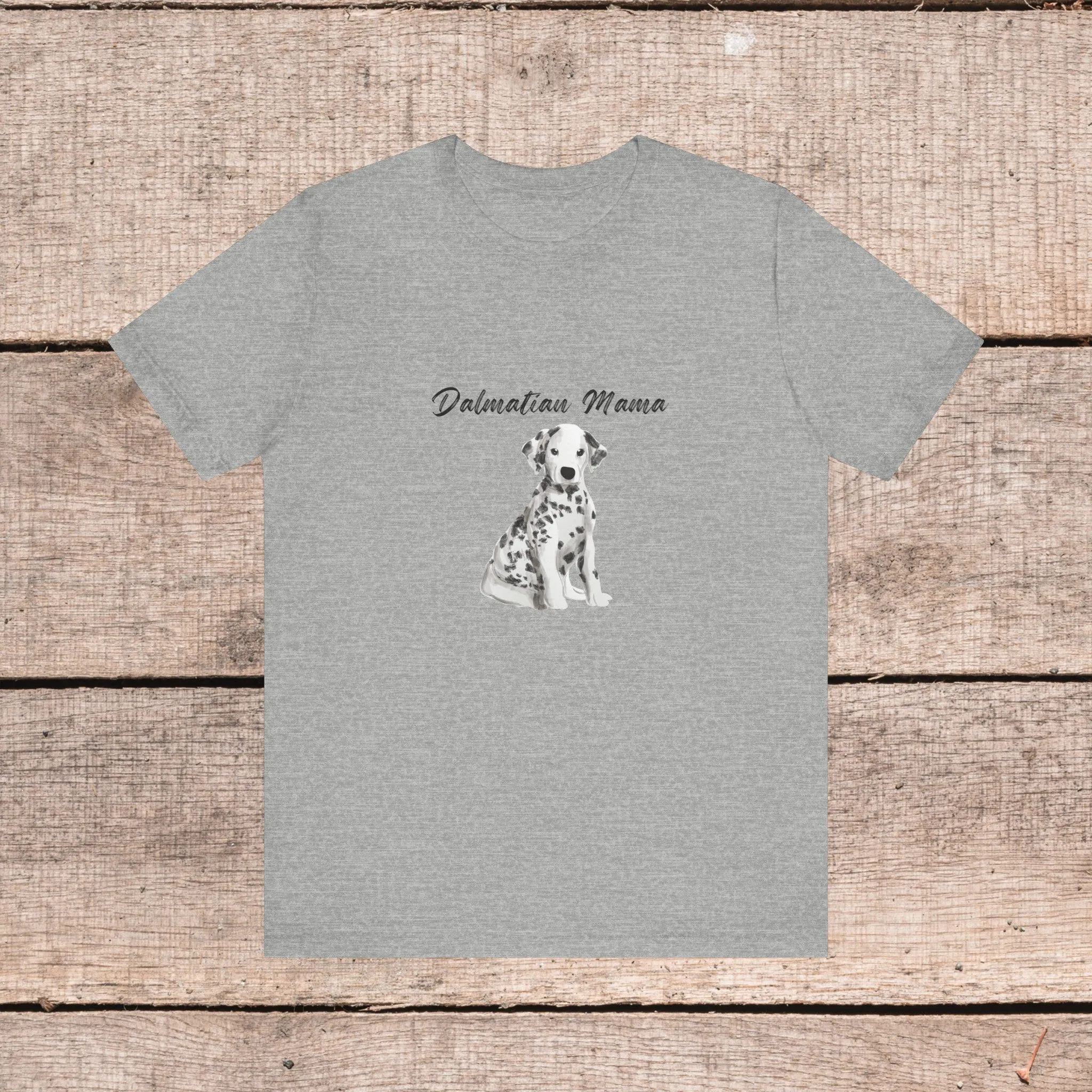 Dalmatian Dog Lover T-shirt on Comfy Bella Canvas Style Women's Tee for Dalmatian Dog Lover, Dog People Gift, Gift for Her