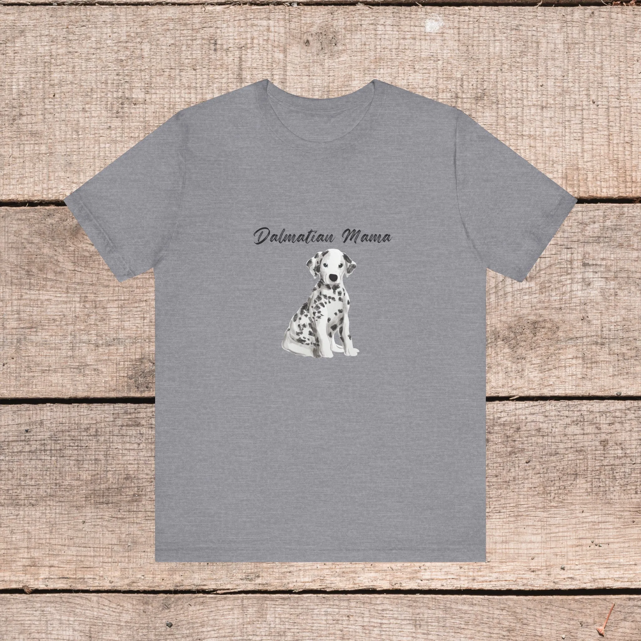 Dalmatian Dog Lover T-shirt on Comfy Bella Canvas Style Women's Tee for Dalmatian Dog Lover, Dog People Gift, Gift for Her