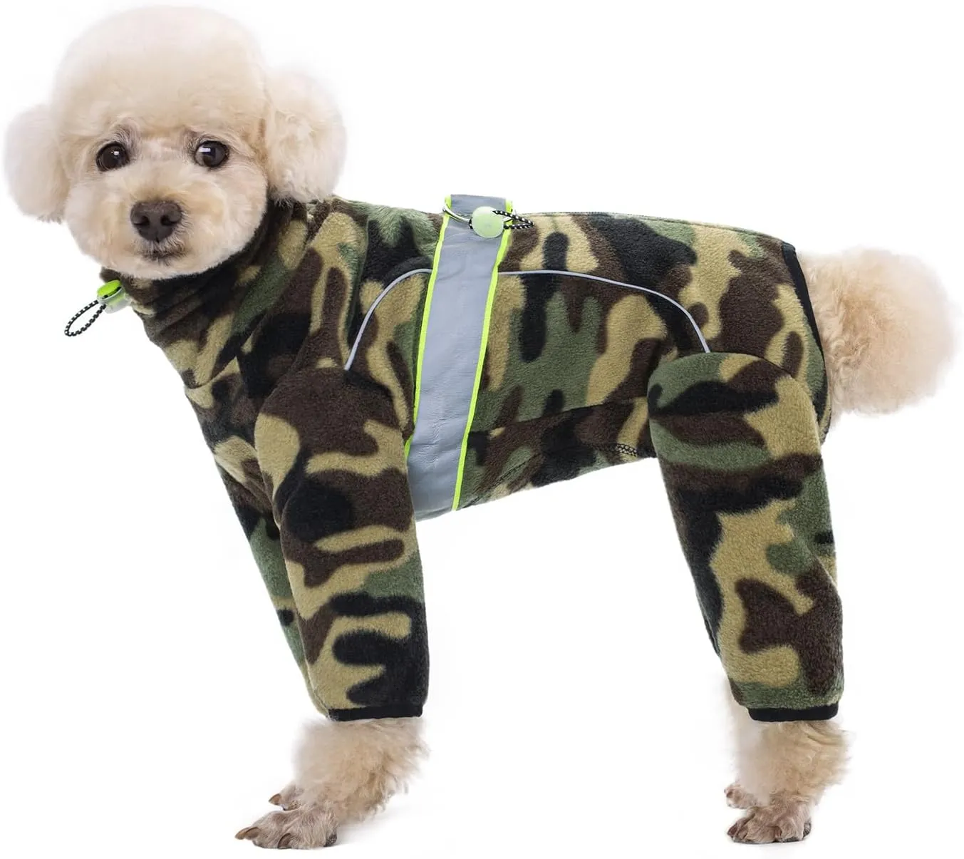 Dog Coats for Small Dogs, Polar Fleece Dog Pajamas Bodysuit for Small Medium Dogs, Dog Winter Jacket Dog Sweater Dog Vest for Small Dog, Dog Four-Legged Warm Clothes