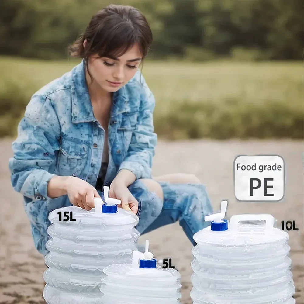 Emergency Water Storage Collapsible Bucket