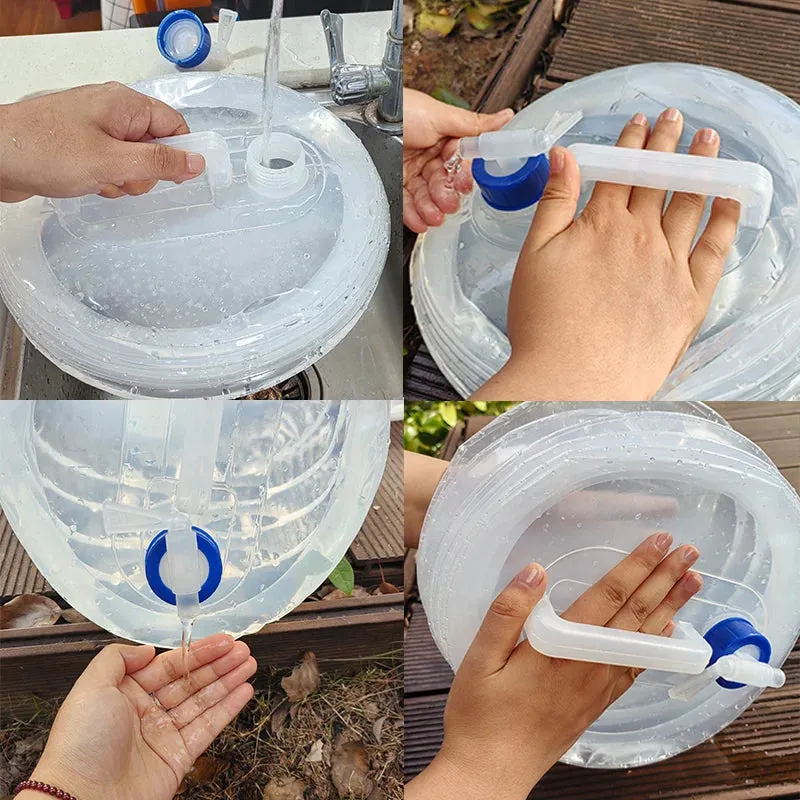 Emergency Water Storage Collapsible Bucket
