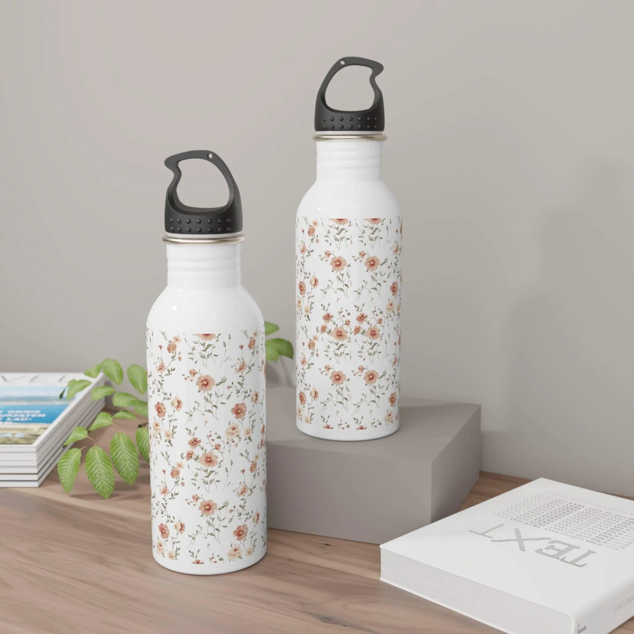 Floral Stainless Steel Water Bottle | Eco-Friendly Hydration for Everyday Use