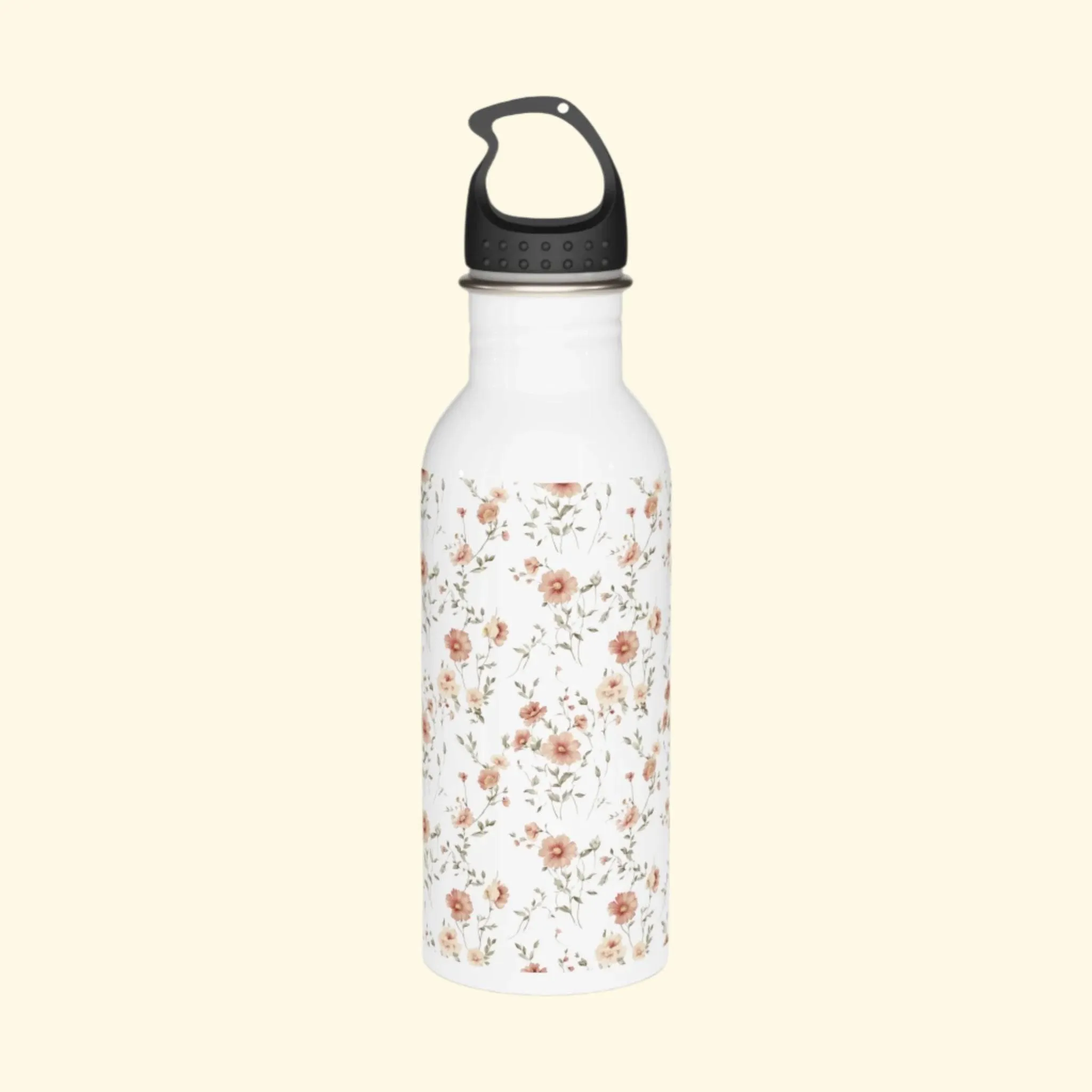 Floral Stainless Steel Water Bottle | Eco-Friendly Hydration for Everyday Use