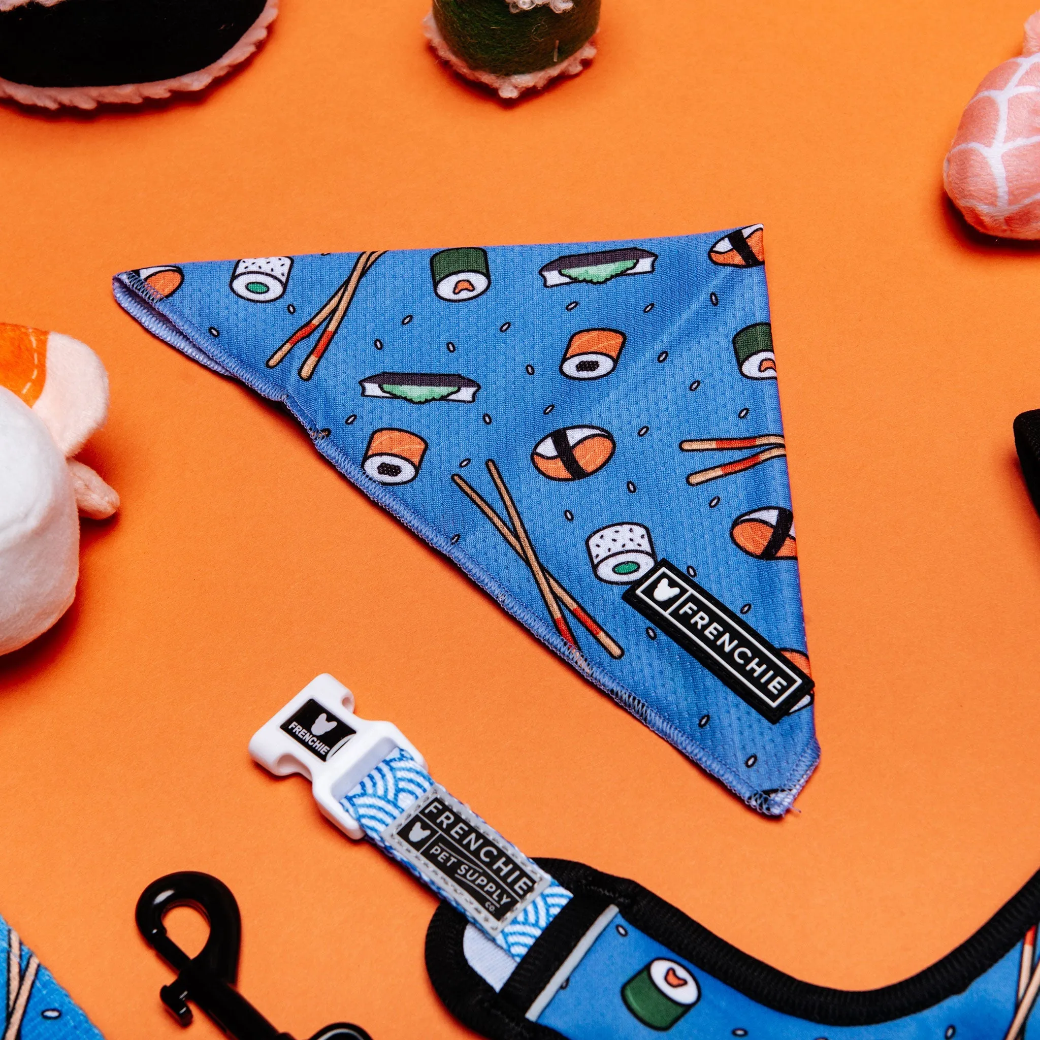 Frenchie Cooling Bandana - Sushi