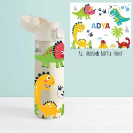 Insulated Water Bottle - Dinosaur