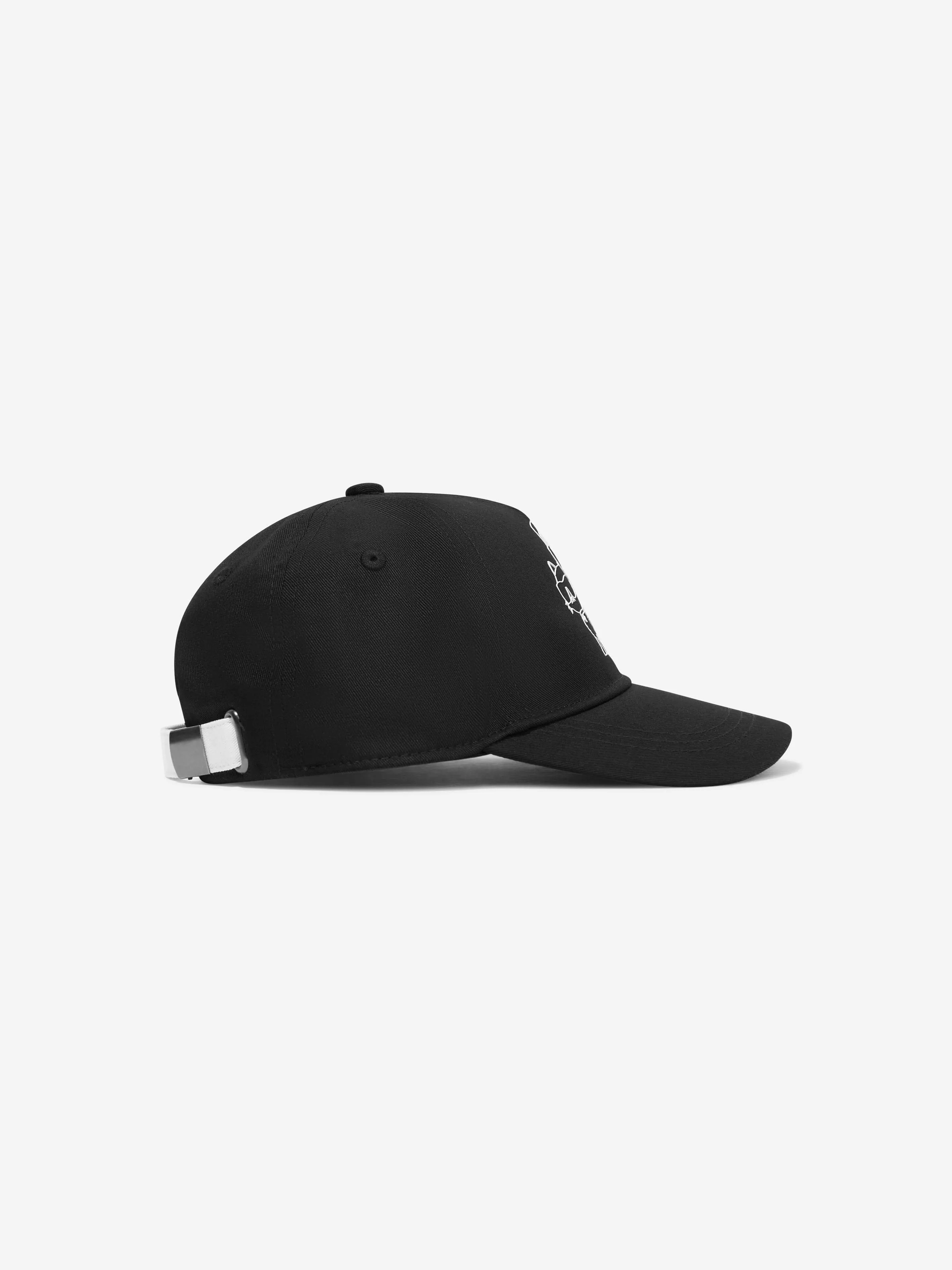 Karl Lagerfeld Boys Karl And Choupette Cap in Black