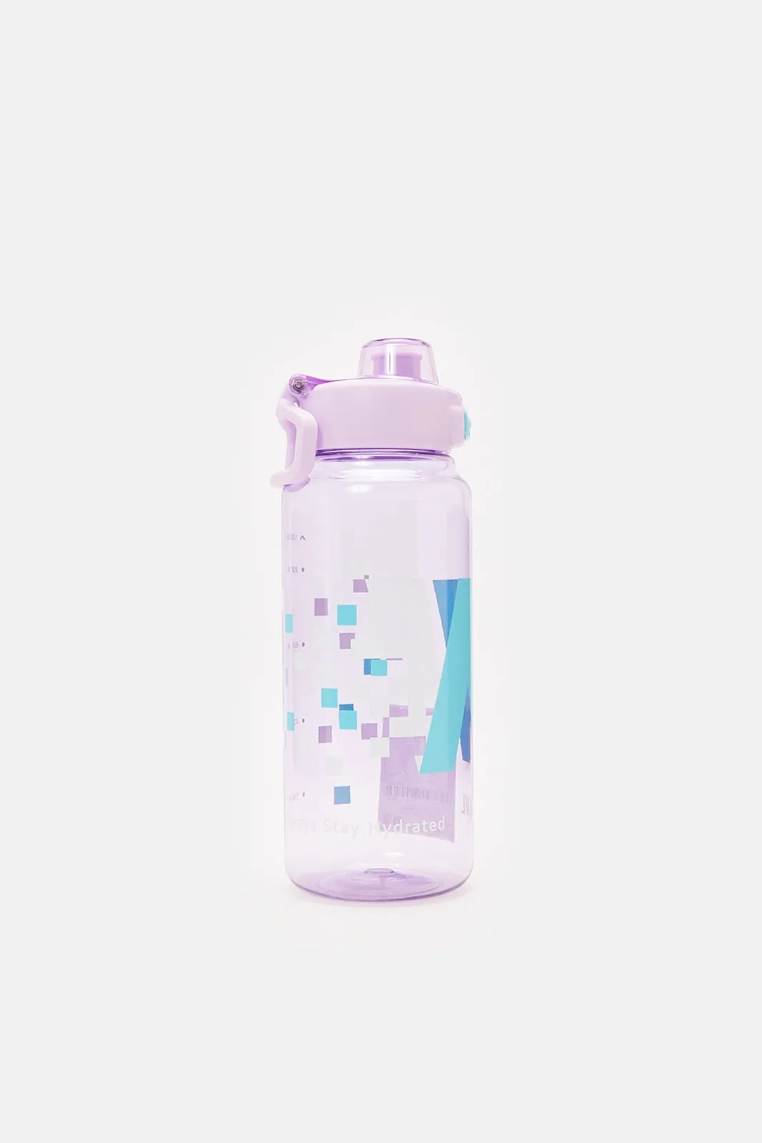 Lilac Print Water Bottle (1000ml)