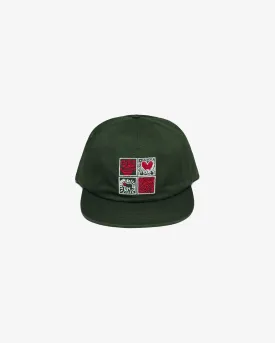 Malbon Golf MALBON X KEITH HARING PAINTERS CAP - GREEN