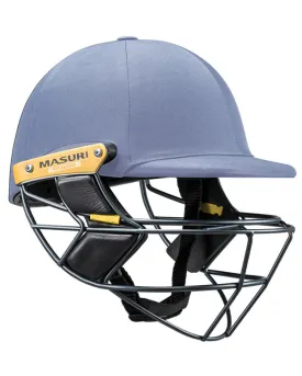 Masuri E Line Titanium Cricket Batting Helmet - Sky Blue - Senior