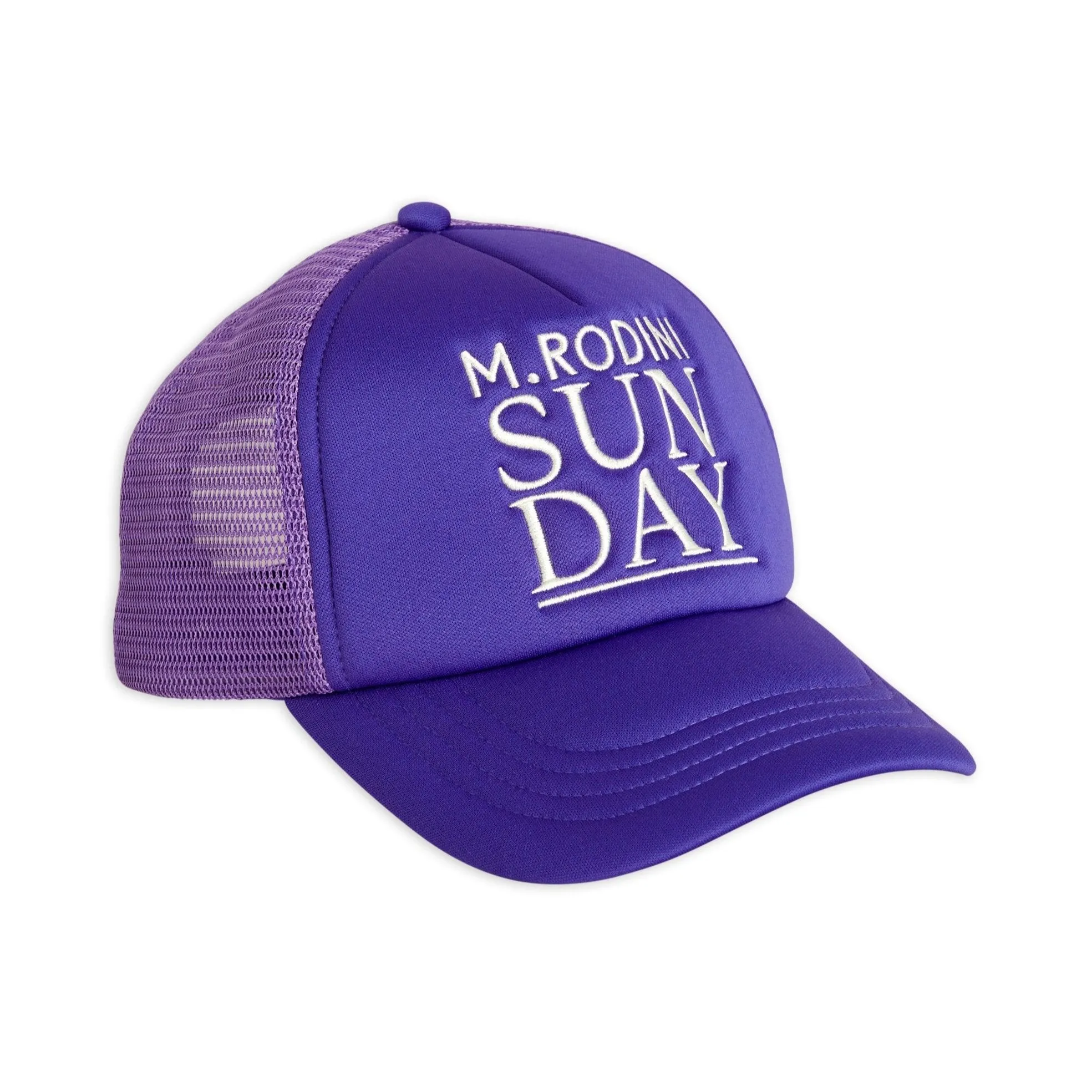 Mini Rodini Sunday Embroidered Trucker Cap