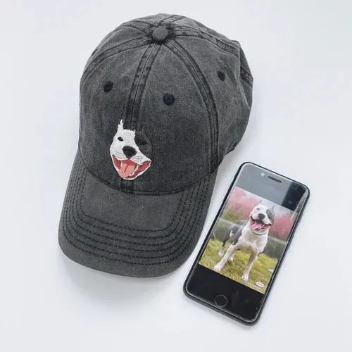 Pet Lovers Embroidered Cap