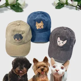 Pet Lovers Embroidered Cap
