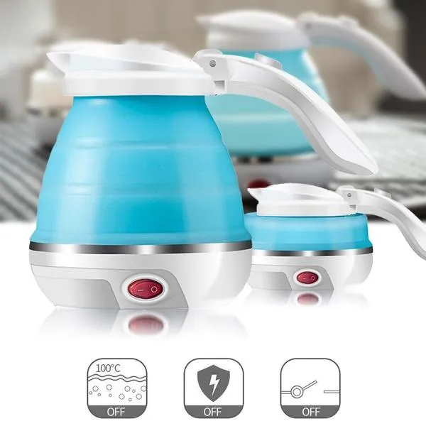 Portable Silicone Camping Kettle