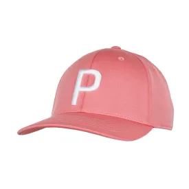 PUMA Men's P Cap (Pink)