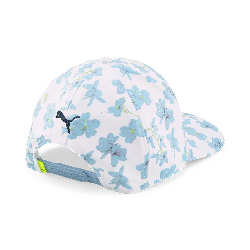 PUMA Verdant Men's P Cap (White/Aqua)