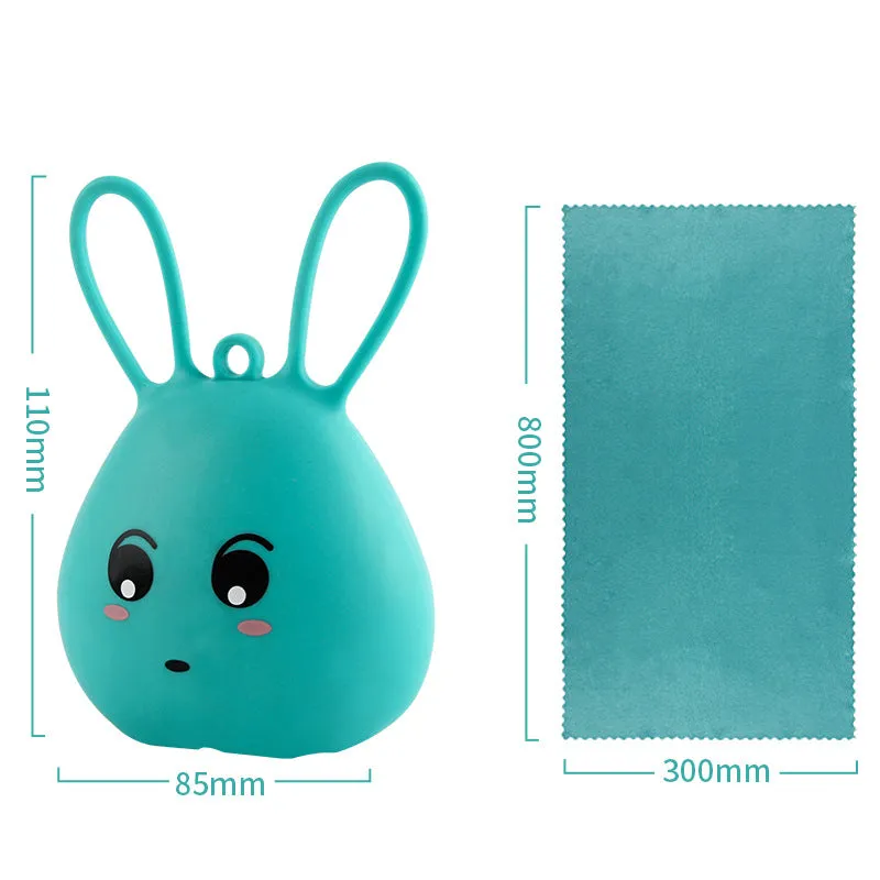 Quick-drying Microfiber Towel with Silicone Bag for Sport Hiking Camping