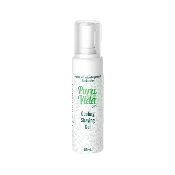 SALE!!! Pura Vida CBD Cooling Shaving Gel & Cleanser