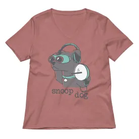 Snoop Dog Women's V-Neck Tee
