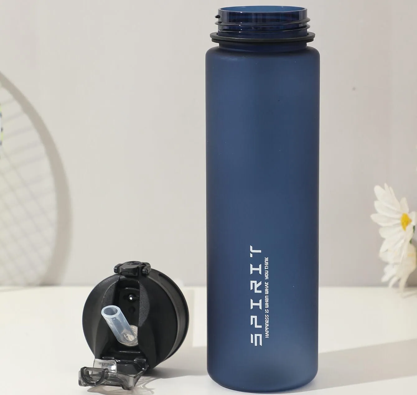 Sports Sipper Water Bottle 25oz - Blue