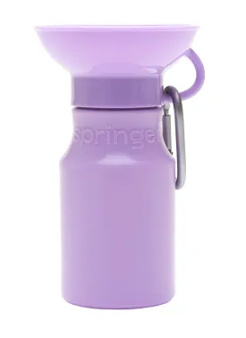 Springer Squeezable Travel Bottle with Fillable Bowl Springer Squeezable Travel Bottle with Fillable Bowl