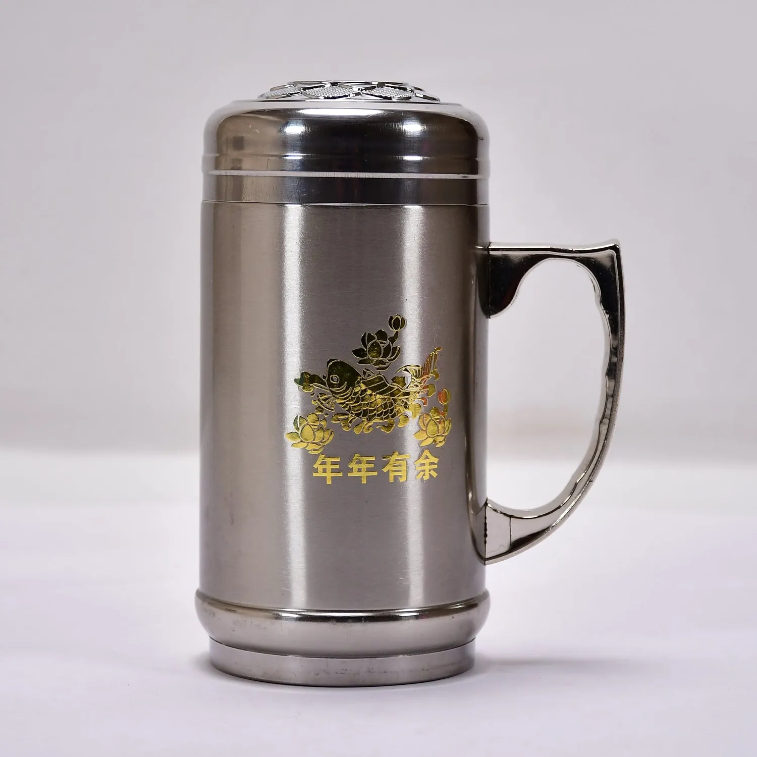 Stainless Steel Mug Bottle - 400ml Travel Size