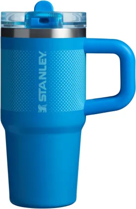 Stanley Quencher ProTour Flip Straw Tumbler with Leakproof Lid 14 oz | Built-In Straw and Handle | Cup Holder Compatible for Travel | Insulated Stainless Steel Cup | BPA-Free | Azure Fade