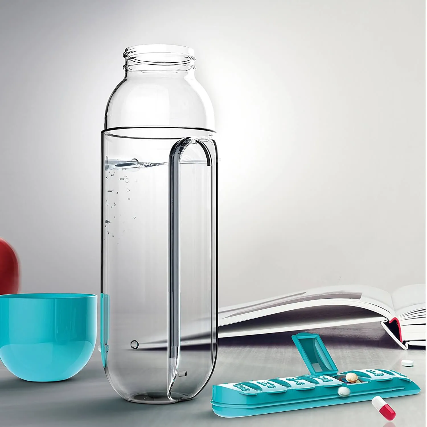 Water Bottle with Pill Holder | Pill Organizer Water Bottles