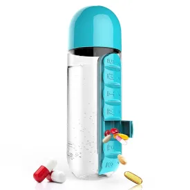 Water Bottle with Pill Holder | Pill Organizer Water Bottles